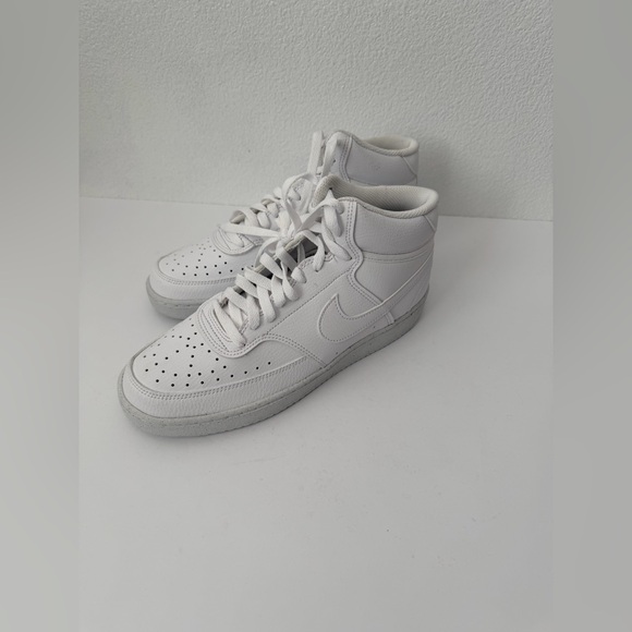 Nike Court Vision Mid Men's White Basketball Shoes DN3577-100 Size 8